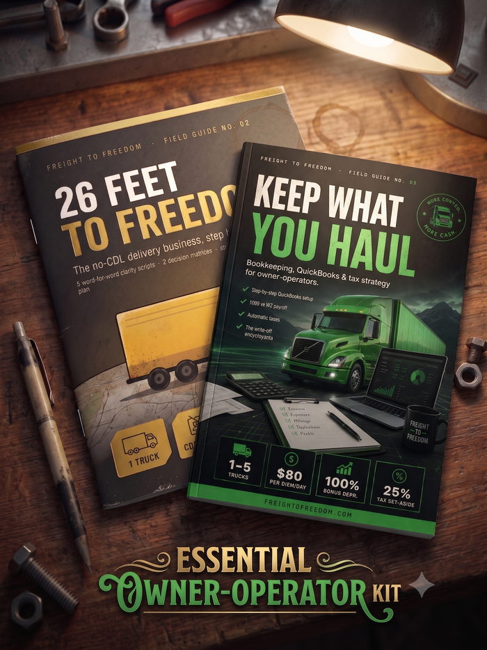 Start & Keep Bundle — 26 Feet to Freedom + Keep What You Haul
